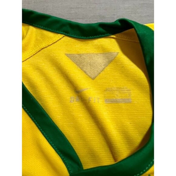 CBF Brazil Home Nike DRI-FIT Jersey Mens Large Yellow Short Sleeve. - Picture 8 of 15